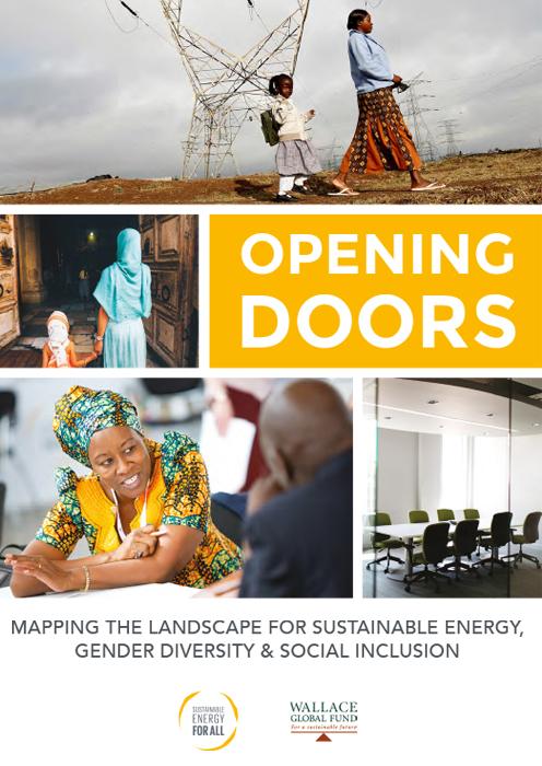 Opening Doors Mapping The Landscape For Sustainable Energy Gender Diversity And Social 