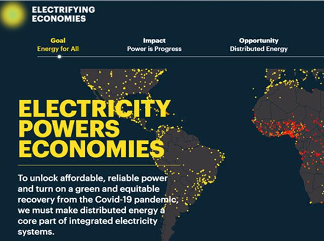 Electrifying Economies: an interactive experience of sustainable energy impacts  Sustainable 