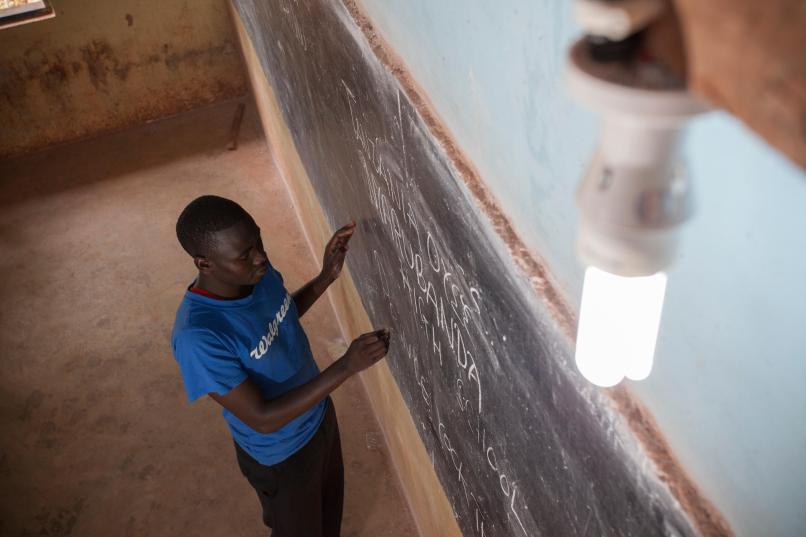 Africa-school-lightbulb